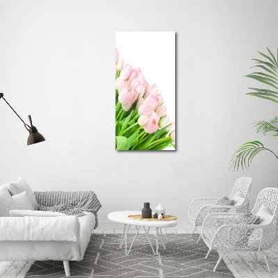 Tableau mural sur toile Tulipes roses