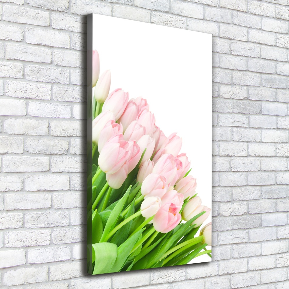 Tableau mural sur toile Tulipes roses