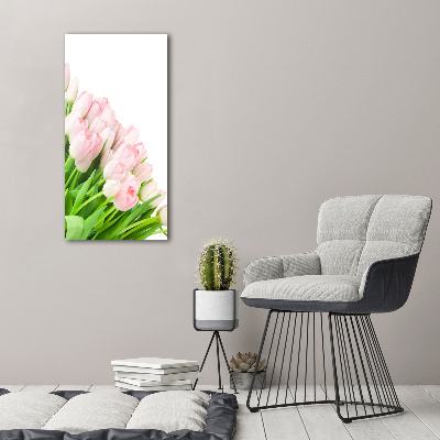 Tableau mural sur toile Tulipes roses