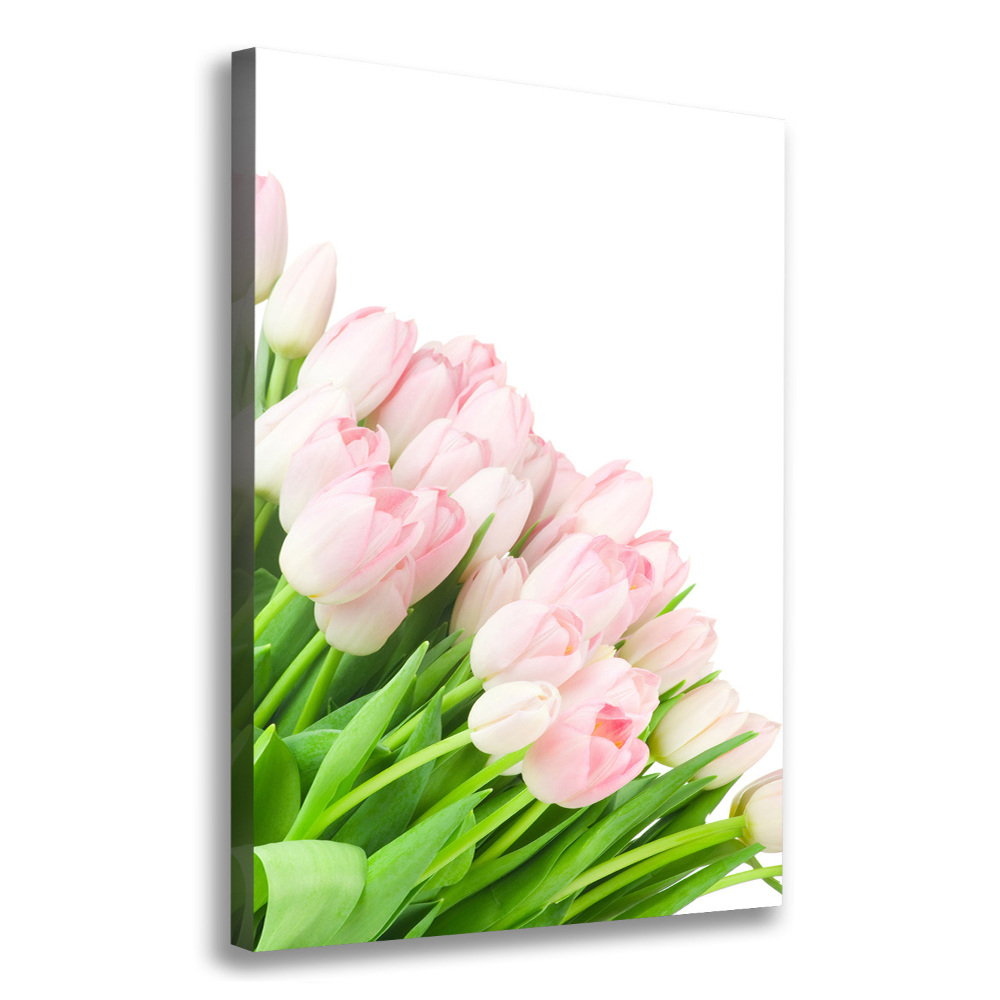 Tableau mural sur toile Tulipes roses