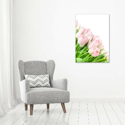 Tableau mural sur toile Tulipes roses