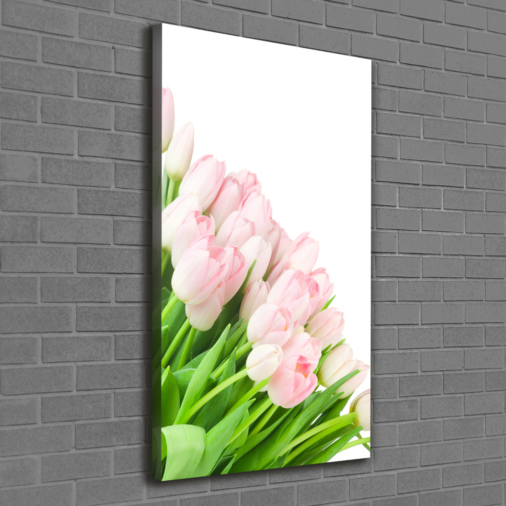 Tableau mural sur toile Tulipes roses