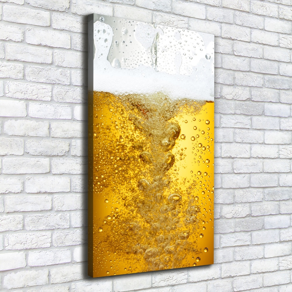 Tableau sur toile Bière