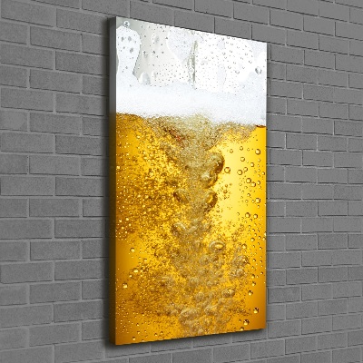 Tableau sur toile Bière