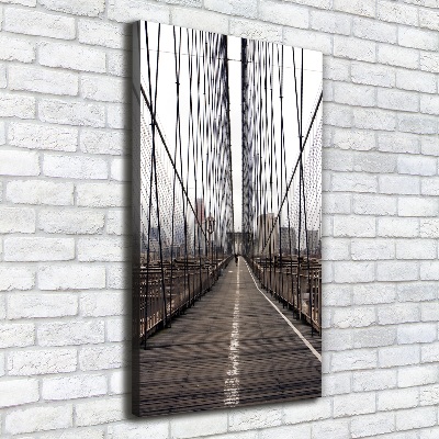 Tableau toile imprimée Pont de Brooklyn