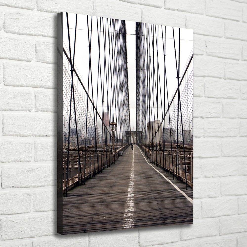 Tableau toile imprimée Pont de Brooklyn