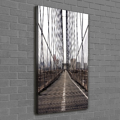 Tableau toile imprimée Pont de Brooklyn