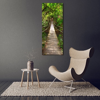 Tableau photo sur toile Pont suspendu