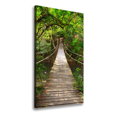 Tableau photo sur toile Pont suspendu