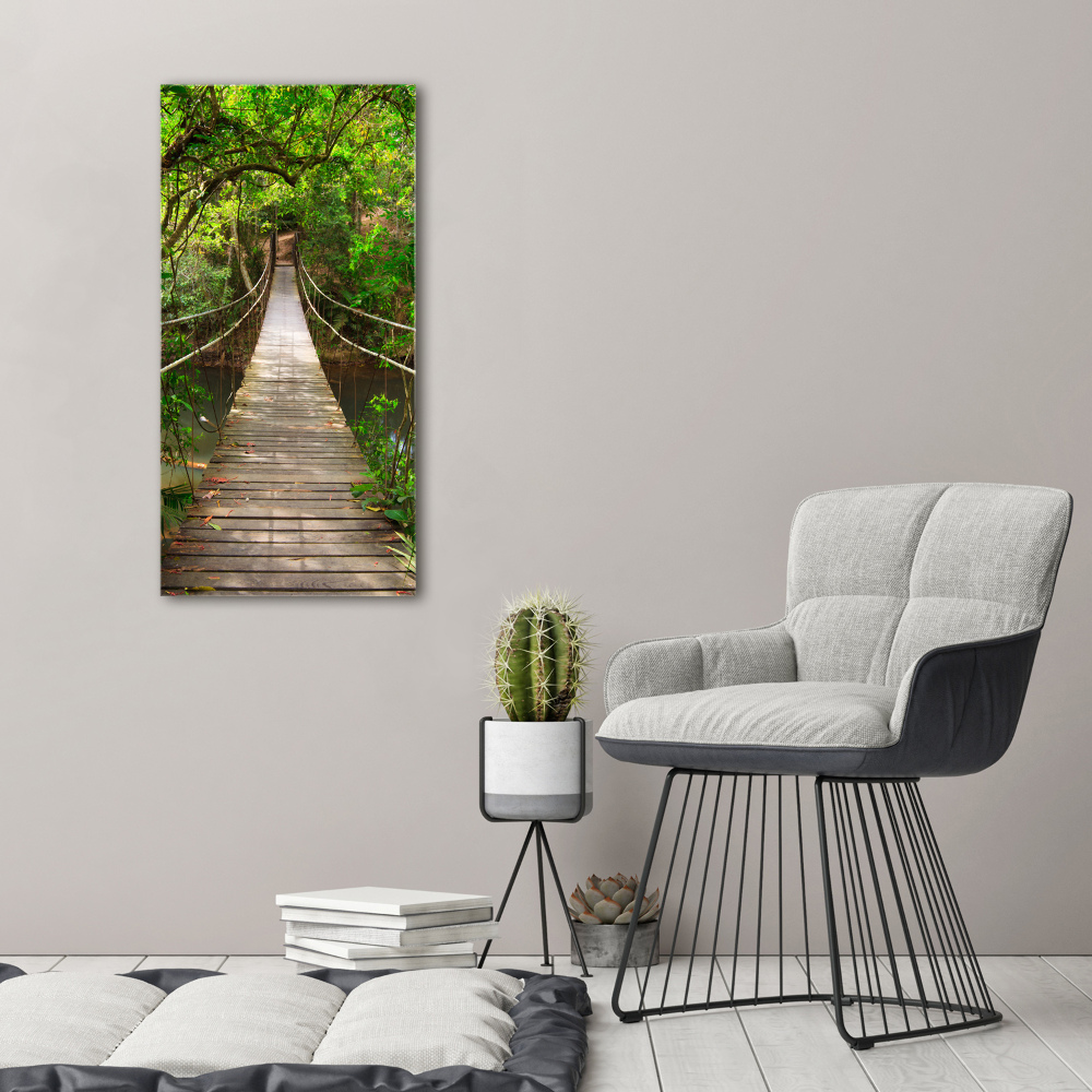 Tableau photo sur toile Pont suspendu