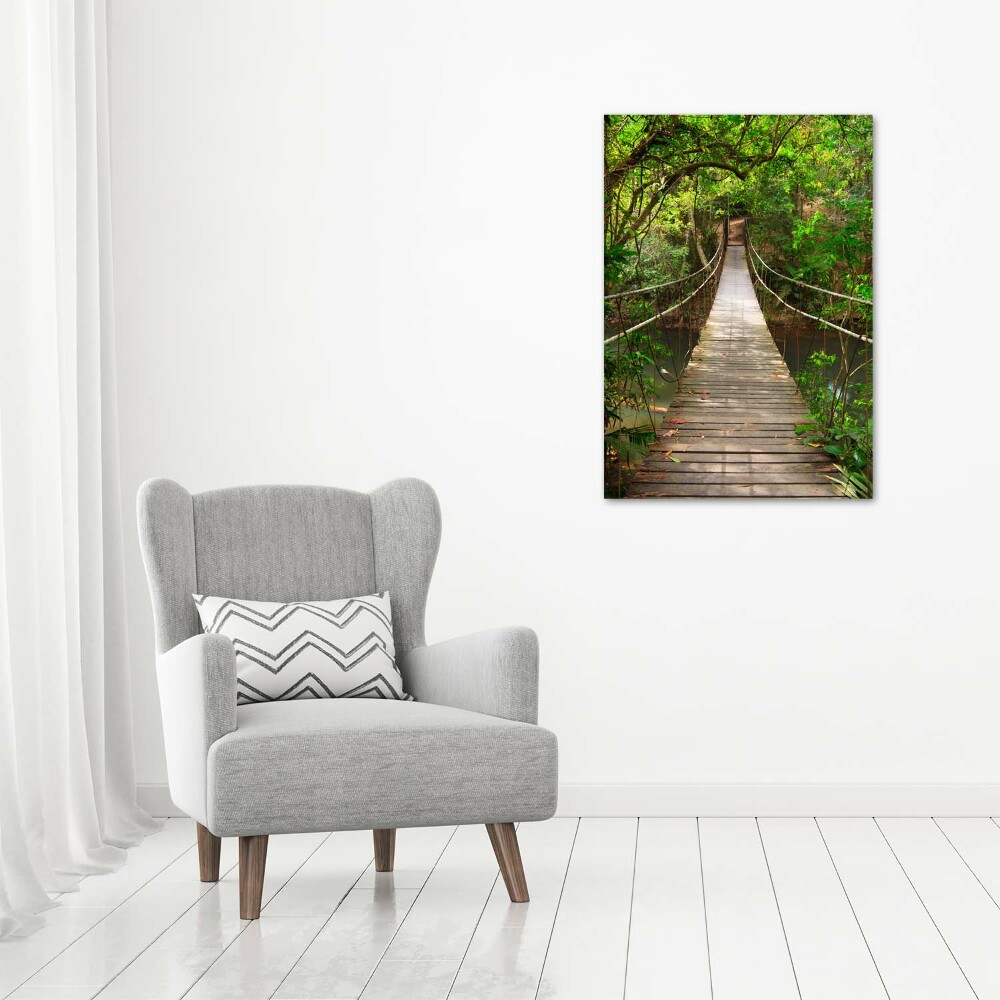 Tableau photo sur toile Pont suspendu