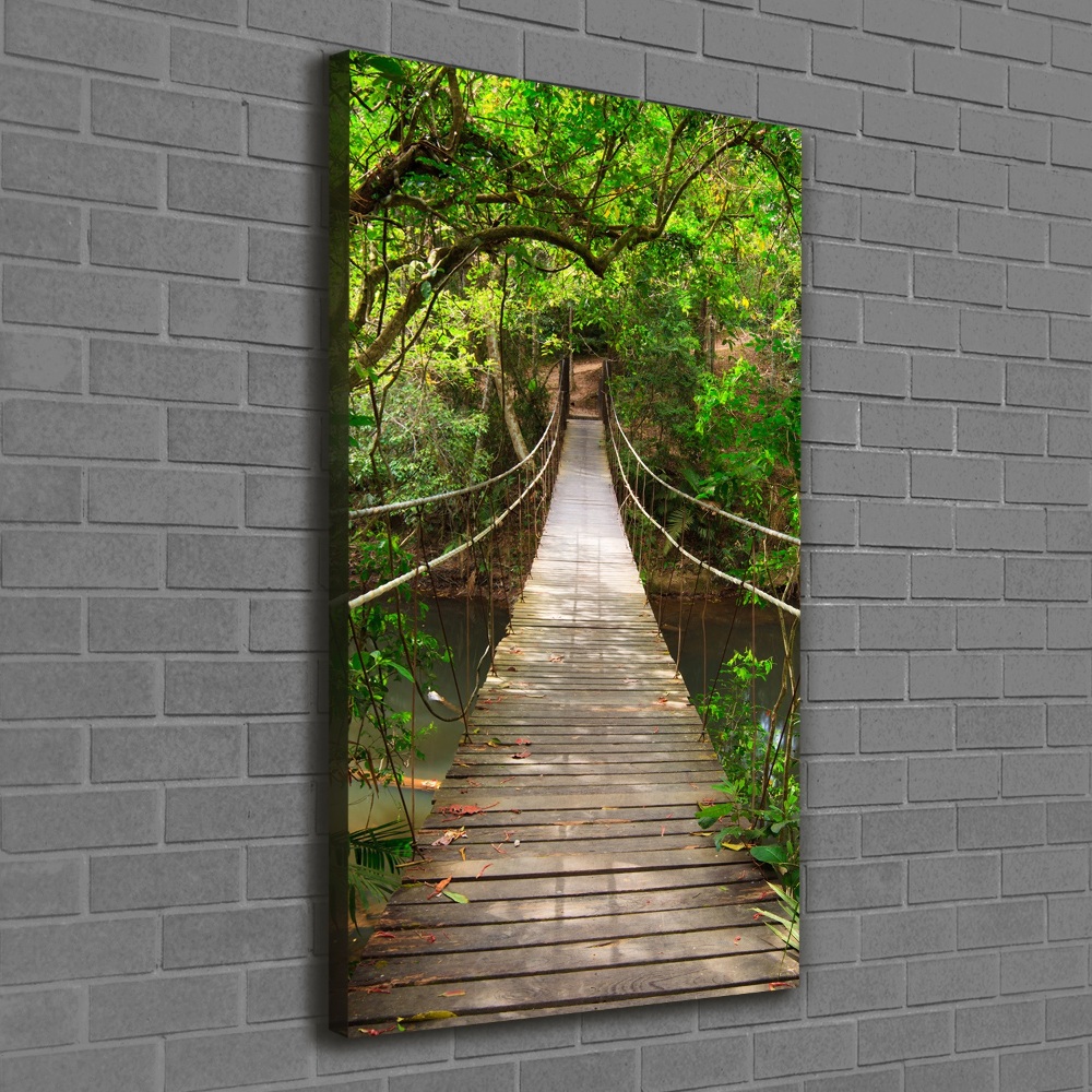 Tableau photo sur toile Pont suspendu