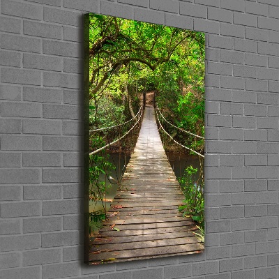 Tableau photo sur toile Pont suspendu