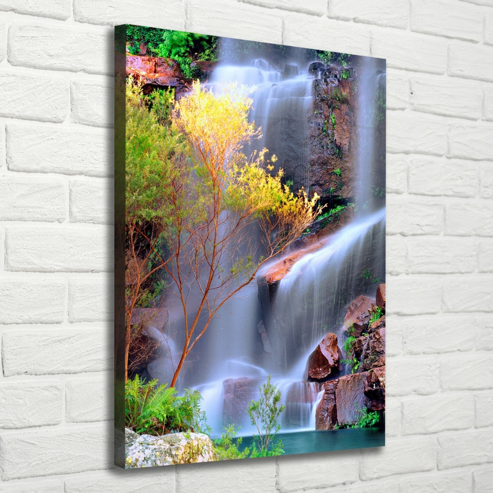 Tableau sur toile Cascade