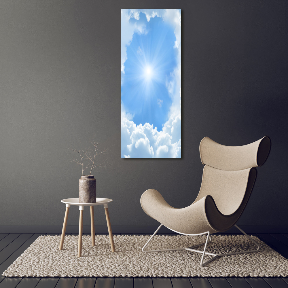 Tableau toile imprimée Nuages dans le ciel