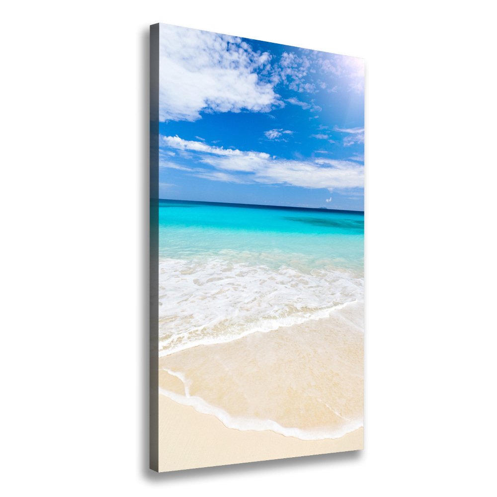 Tableau imprimé sur toile Plage exotique ocean