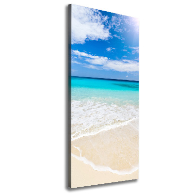 Tableau imprimé sur toile Plage exotique ocean