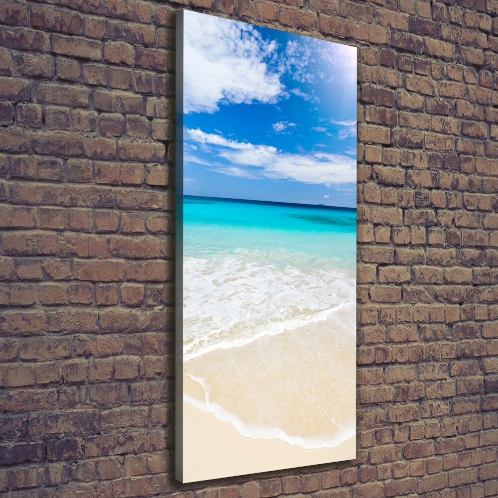 Tableau imprimé sur toile Plage exotique ocean