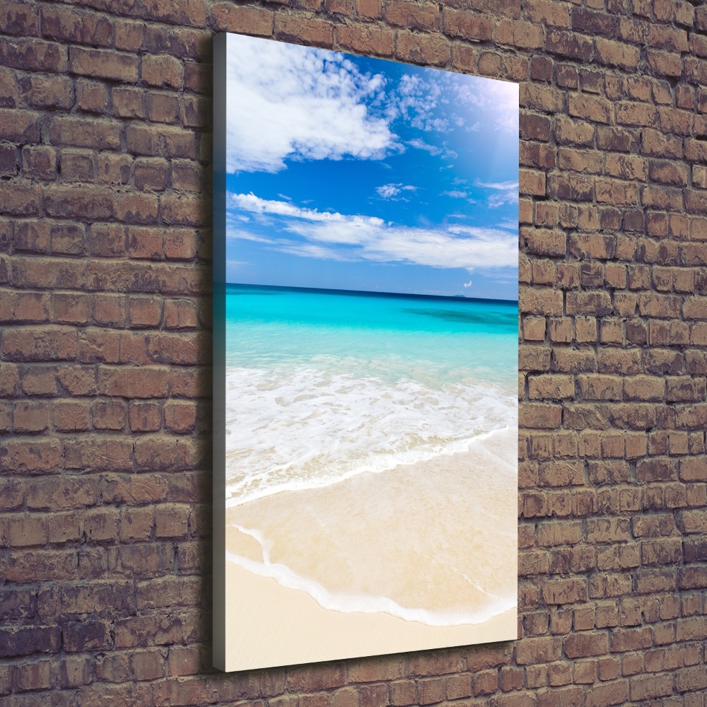 Tableau imprimé sur toile Plage exotique ocean