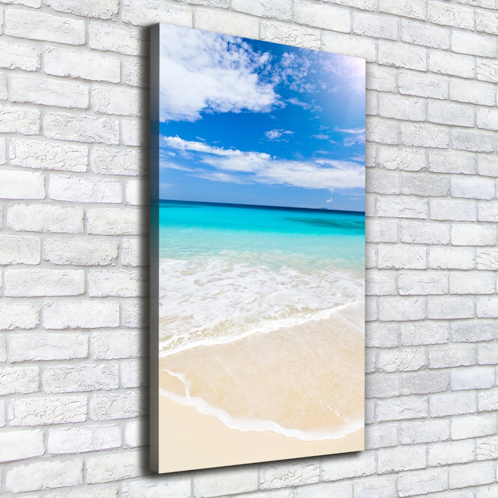 Tableau imprimé sur toile Plage exotique ocean