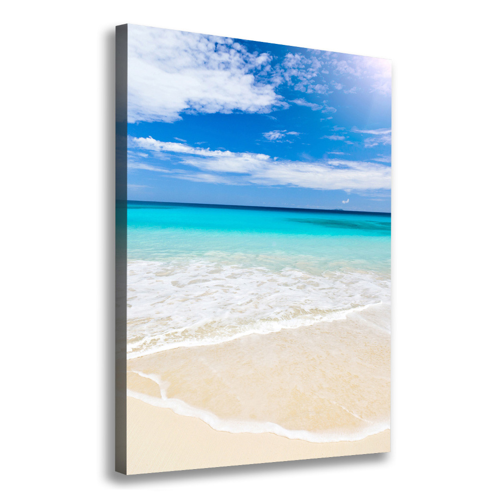 Tableau imprimé sur toile Plage exotique ocean