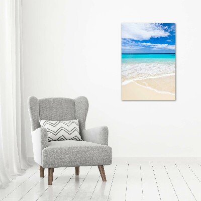 Tableau imprimé sur toile Plage exotique ocean