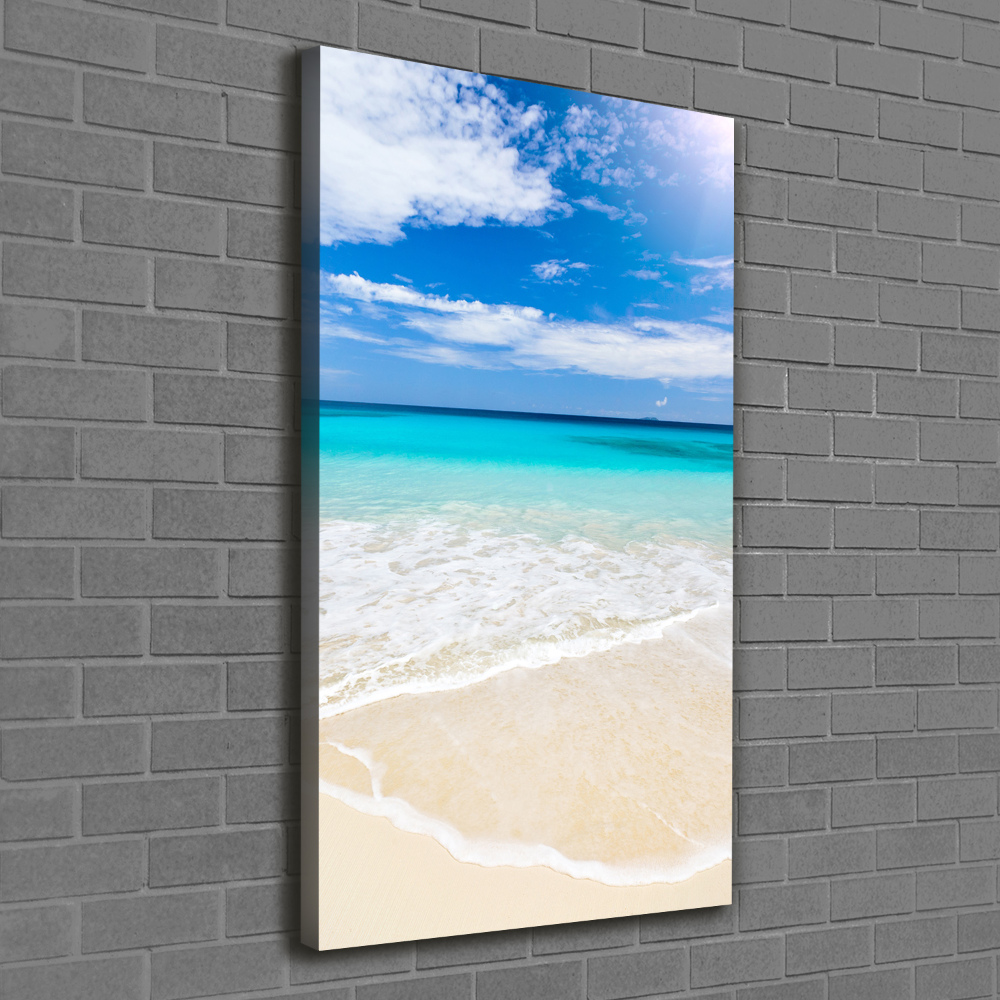 Tableau imprimé sur toile Plage exotique ocean