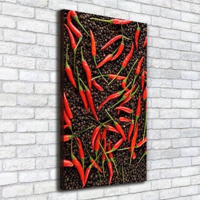 Tableau imprimé sur toile Piments