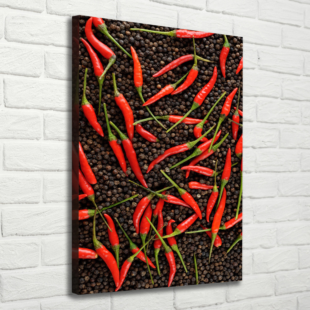 Tableau imprimé sur toile Piments