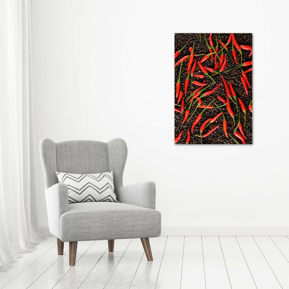 Tableau imprimé sur toile Piments