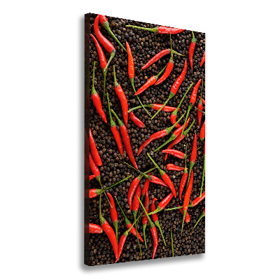 Tableau imprimé sur toile Piments