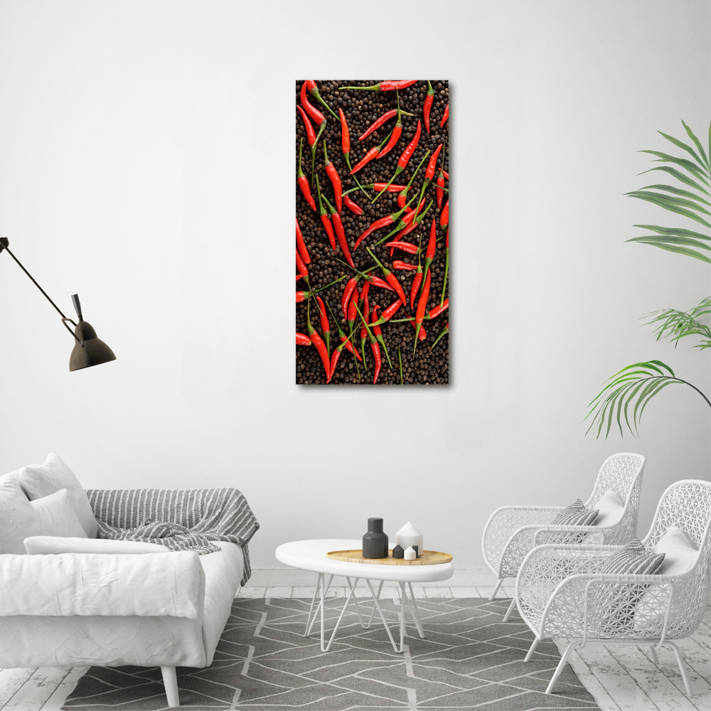 Tableau imprimé sur toile Piments