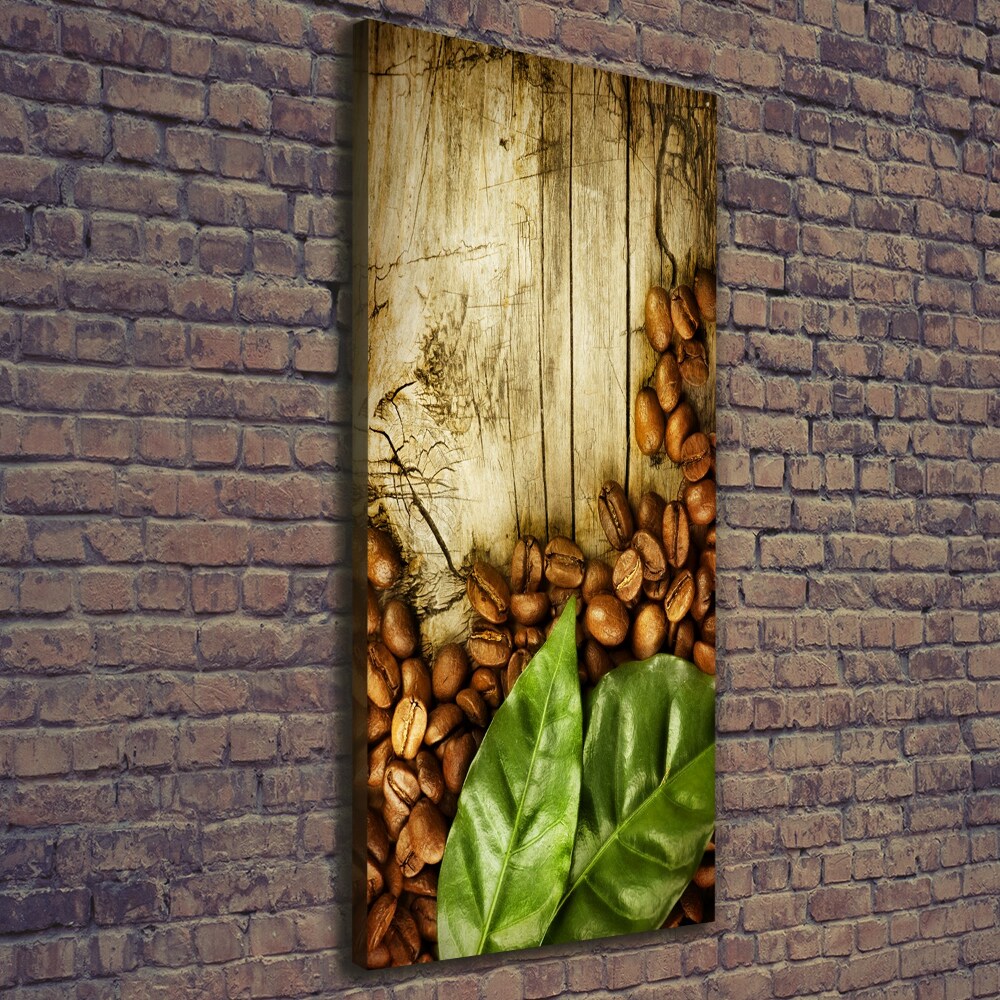 Tableau imprimé sur toile Grains de café aromatiques