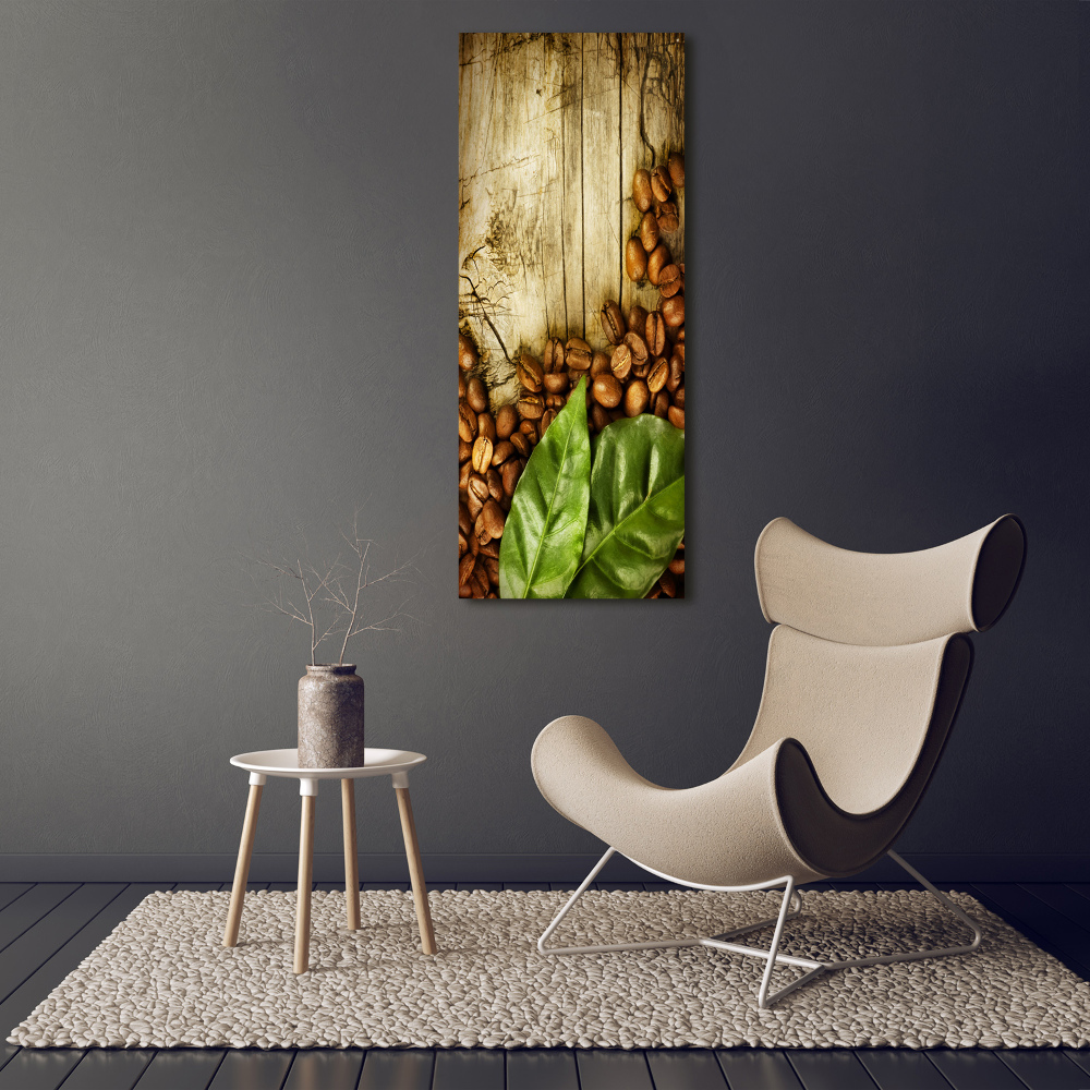 Tableau imprimé sur toile Grains de café aromatiques