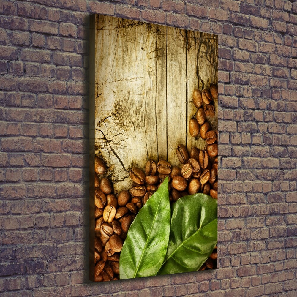 Tableau imprimé sur toile Grains de café aromatiques