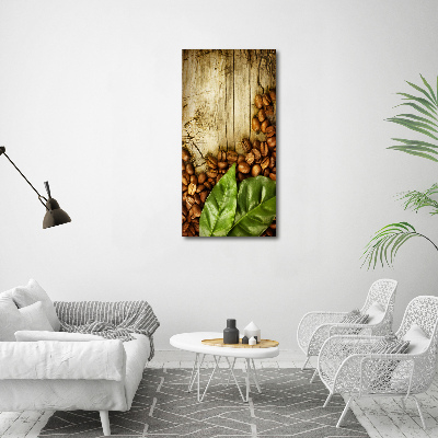 Tableau imprimé sur toile Grains de café aromatiques