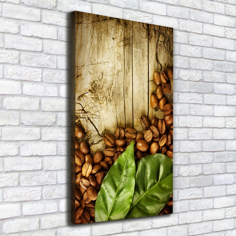 Tableau imprimé sur toile Grains de café aromatiques