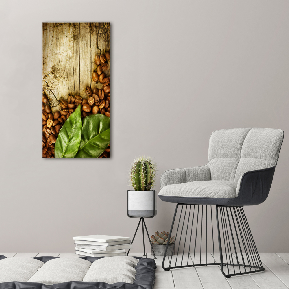 Tableau imprimé sur toile Grains de café aromatiques