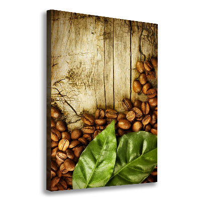 Tableau imprimé sur toile Grains de café aromatiques