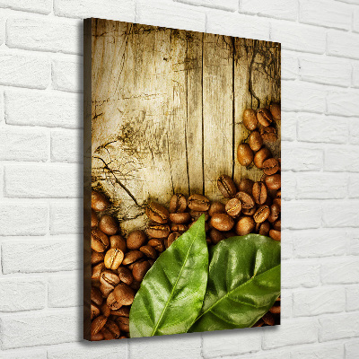 Tableau imprimé sur toile Grains de café aromatiques