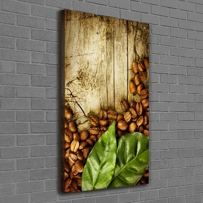 Tableau imprimé sur toile Grains de café aromatiques