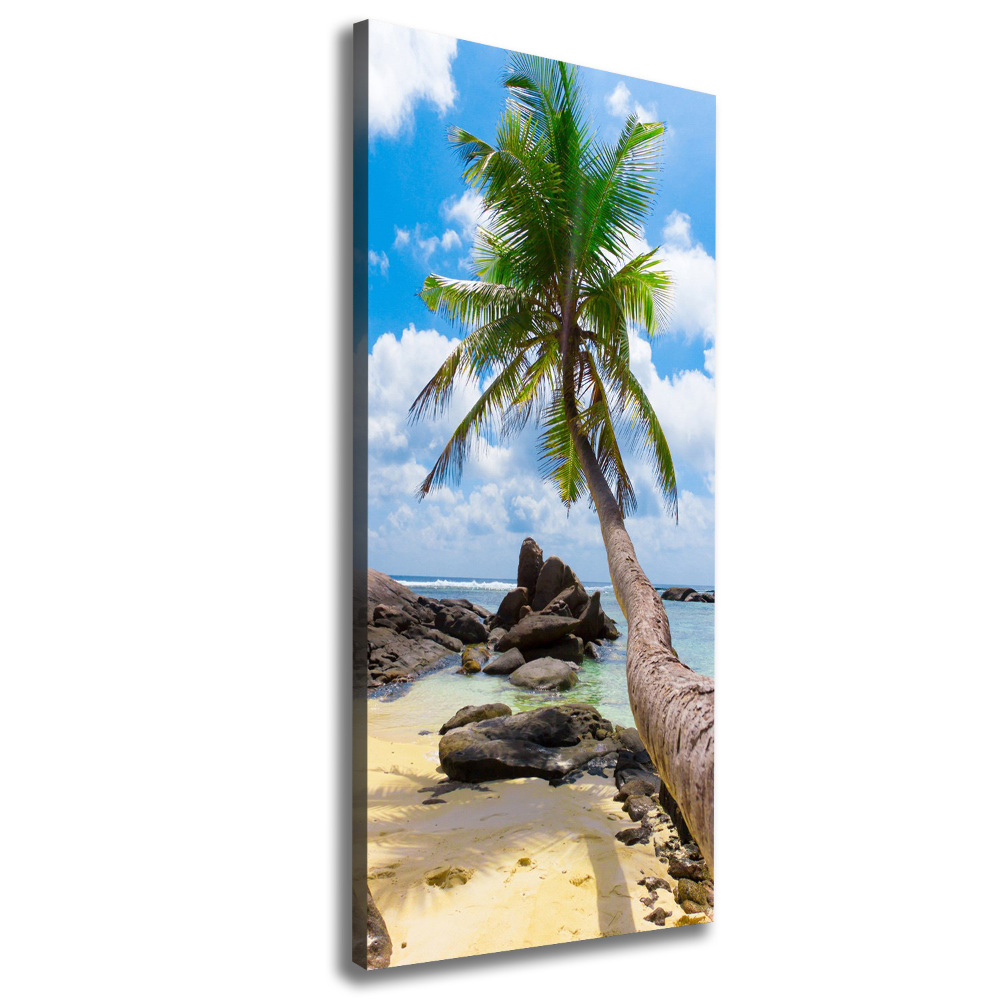 Tableau mural sur toile Plage exotique