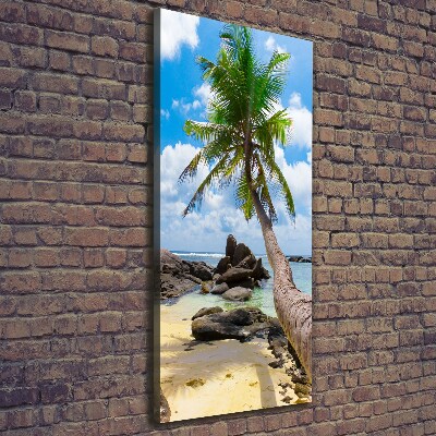 Tableau mural sur toile Plage exotique