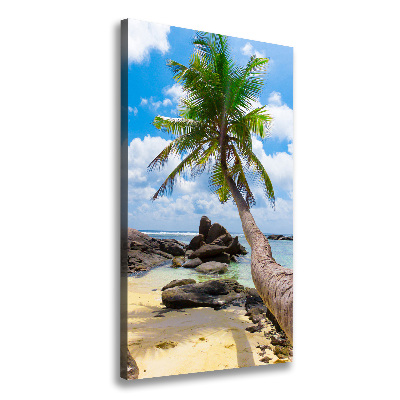 Tableau mural sur toile Plage exotique