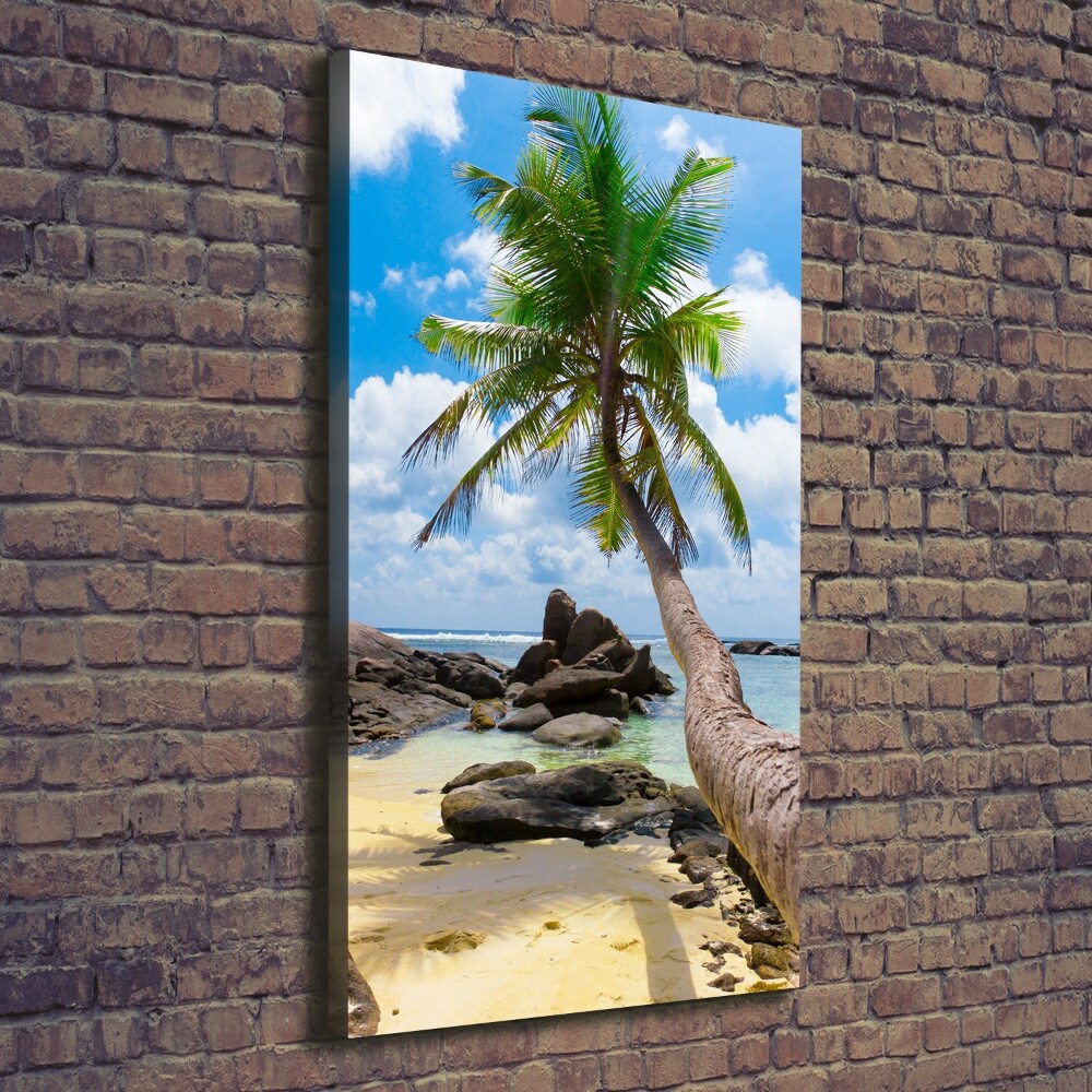 Tableau mural sur toile Plage exotique