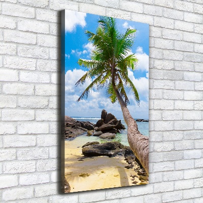 Tableau mural sur toile Plage exotique