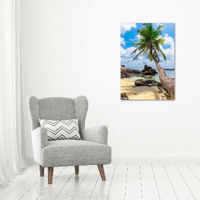 Tableau mural sur toile Plage exotique