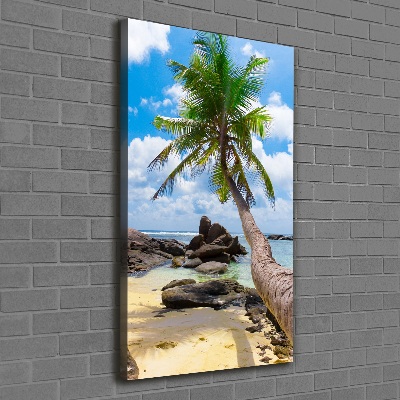 Tableau mural sur toile Plage exotique