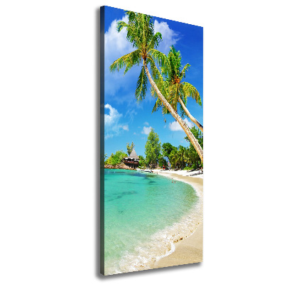 Tableau sur toile Plage tropicale ocean