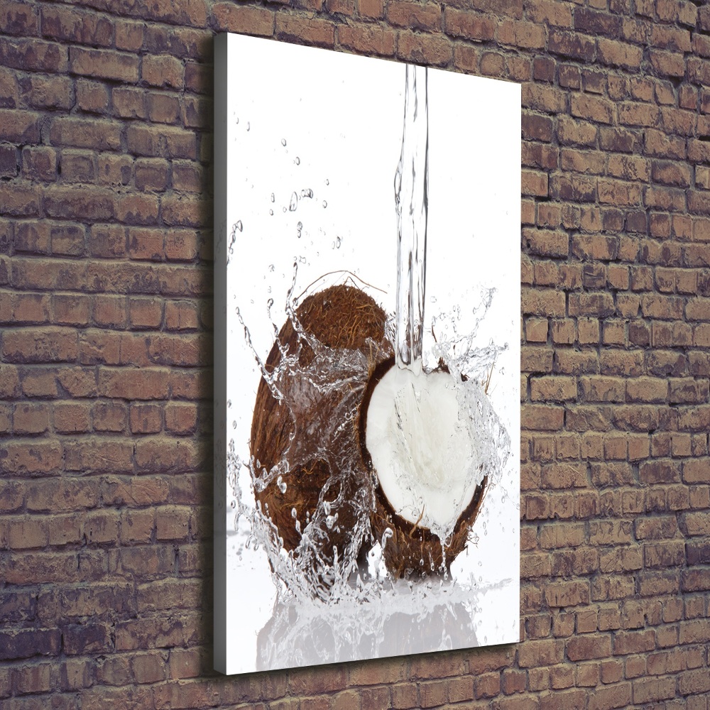 Tableau photo sur toile Noix de coco